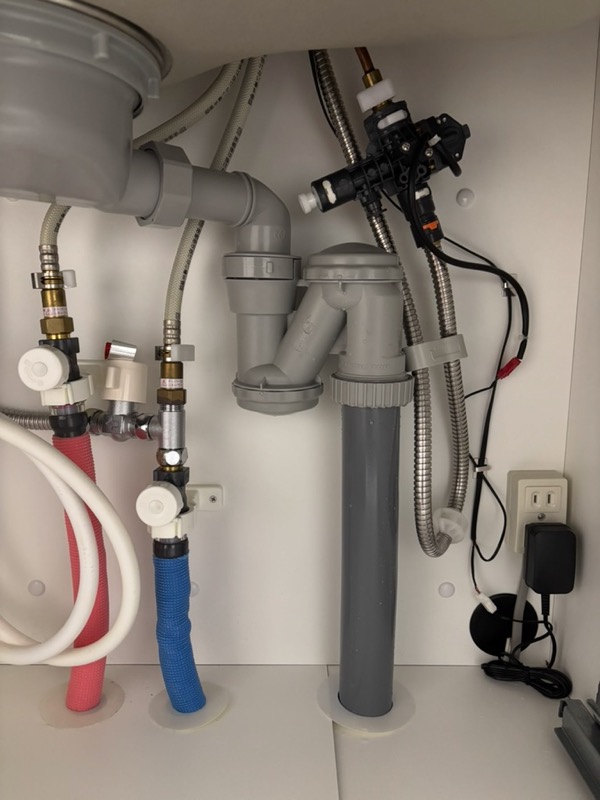 キッチン排水口のつまり_S字トラップ